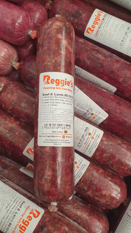 REGGIE'S BEEF AND LAMB MINCE 80*10*10