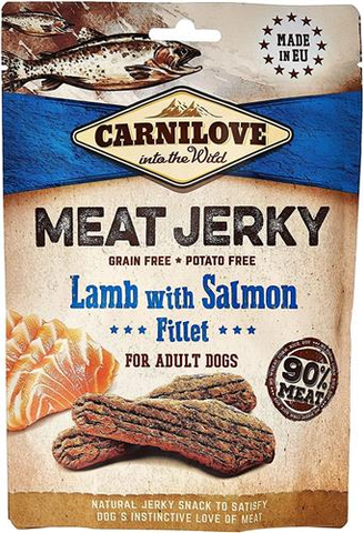 CARNILOVE JERKY LAMB & SALMON