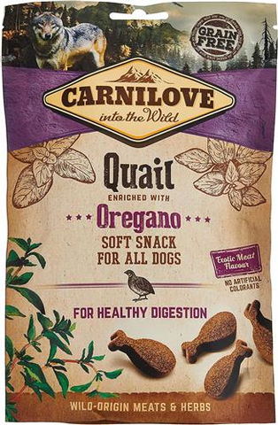 CARNILOVE QUAIL WITH OREGANO SOFT SNACK