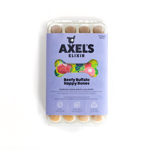 AXEL'S ELIXIR BEEFY BUFFALO HAPPY BONE BROTH