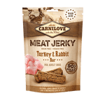 CARNILOVE JERKY TURKEY & RABBIT FILLET