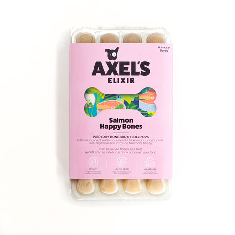 AXEL'S ELIXIR SALMON HAPPY BONE BROTH