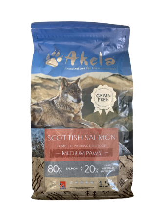 AKELA SALMON 80:20 MEDIUM PAWS